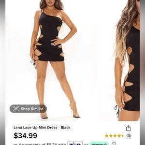Fashion Nova mini party dress